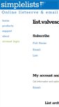 Mobile Screenshot of list.valvesoftware.com